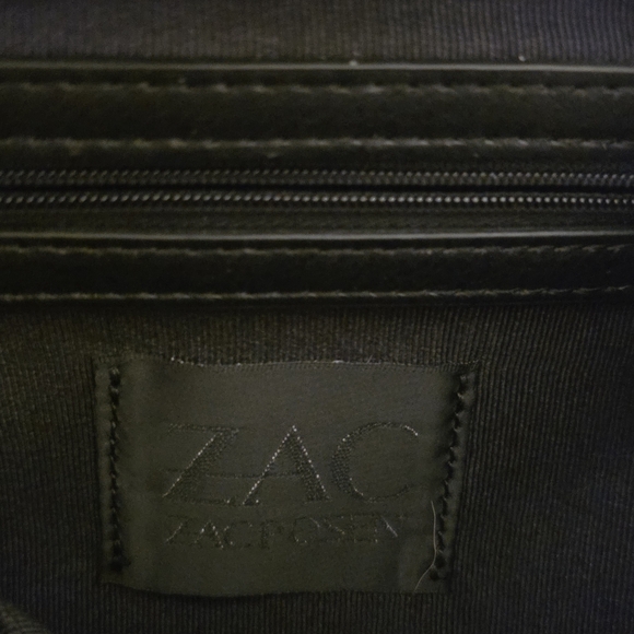 ZAC Zac Posen Taupe Textured Pebbled Leather Backpack - Picture 5 of 5